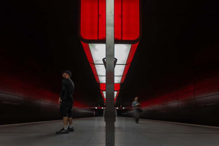 Metro Station, HafenCity Universität Hamburg