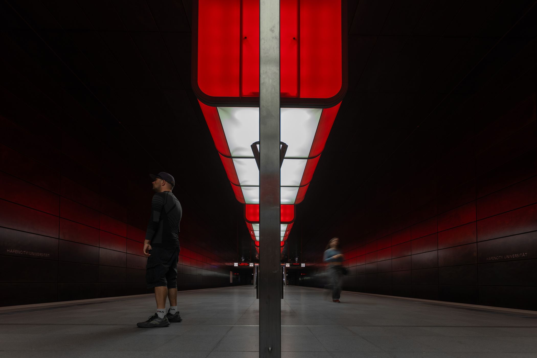 Metro Station, HafenCity Universität Hamburg, Germany