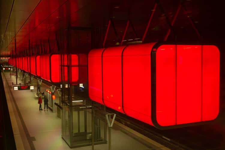 Metro Station, HafenCity Universität Hamburg