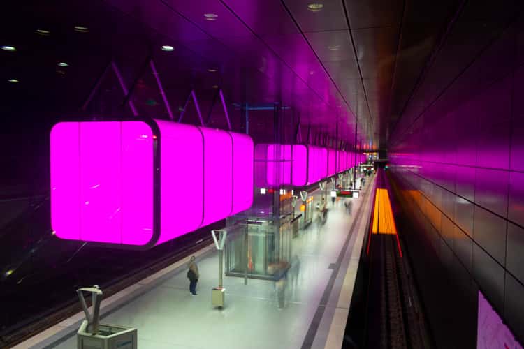 Metro Station, HafenCity Universität Hamburg