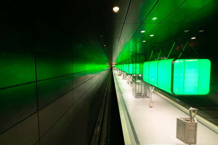 Metro Station, HafenCity Universität Hamburg