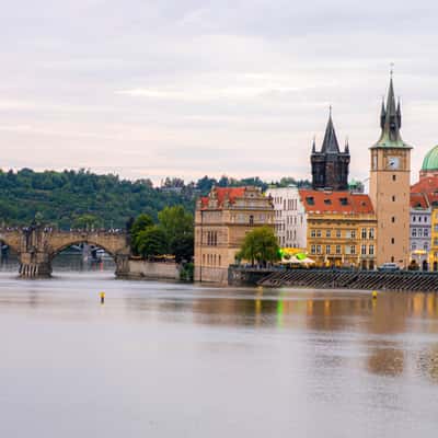 Most Legii over Vltava, Czech Republic