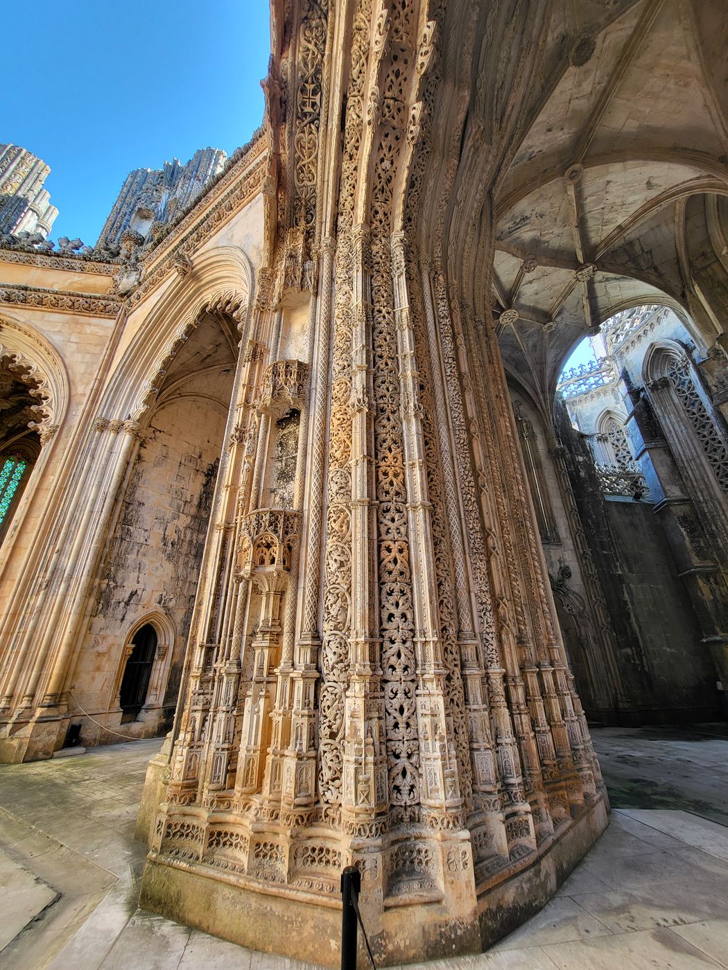 Batalha Monastery, Courtyard of the Unfinished Chapels, Portugal