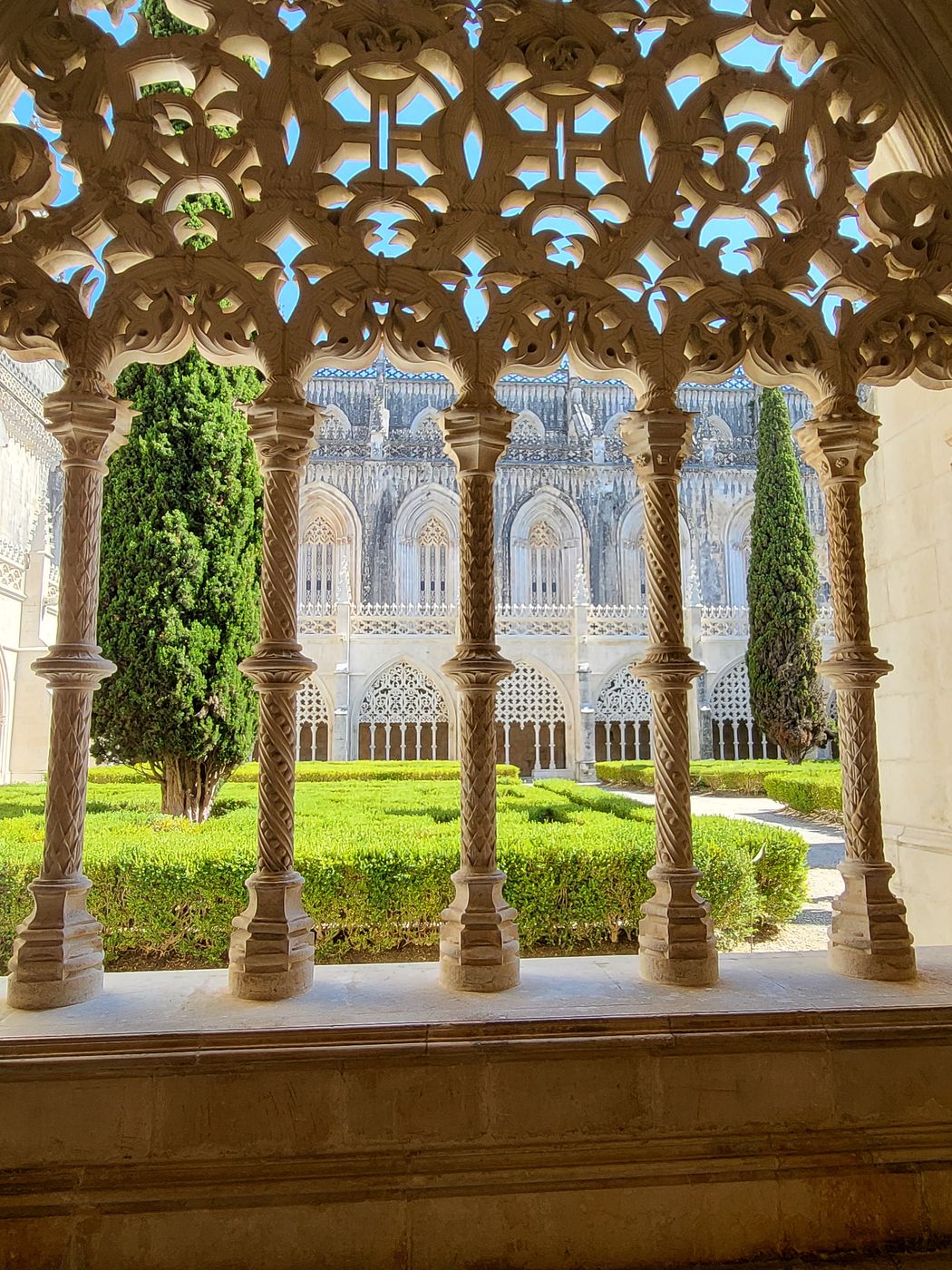 Batalha Monastery, Courtyard of the Unfinished Chapels, Portugal