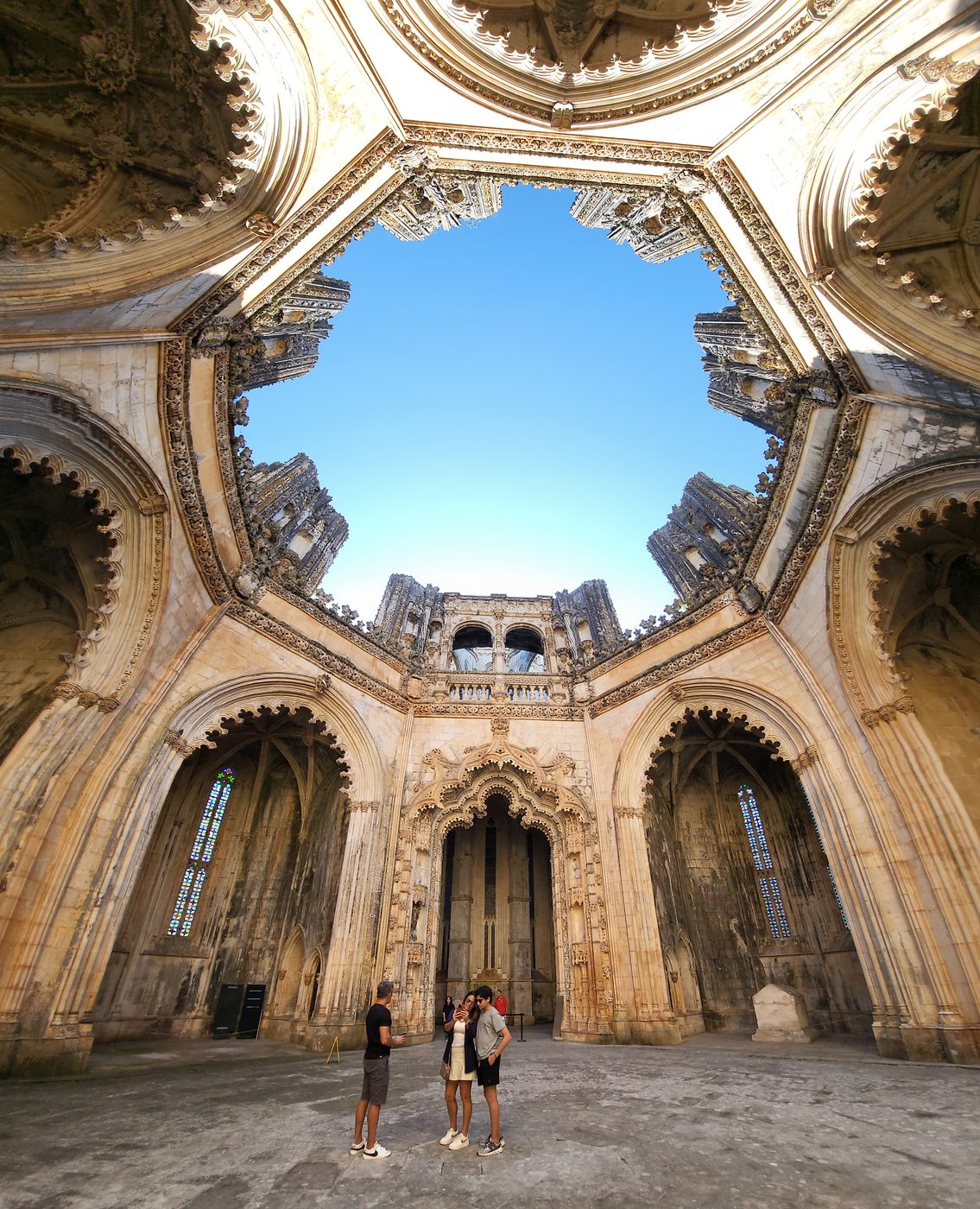 Batalha Monastery, Courtyard of the Unfinished Chapels, Portugal