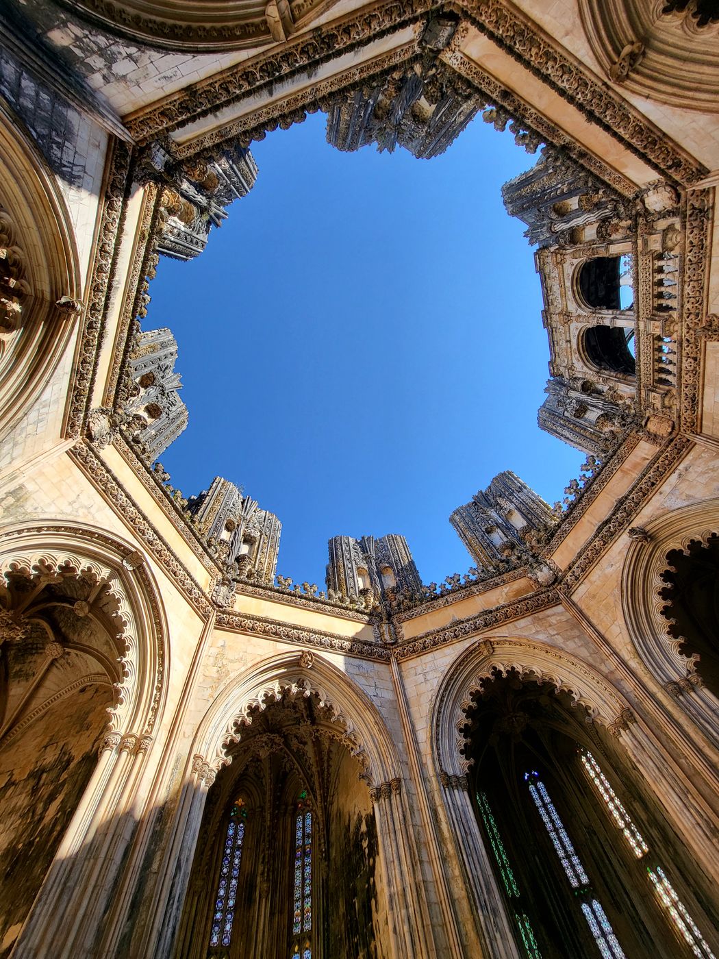 Batalha Monastery, Courtyard of the Unfinished Chapels, Portugal