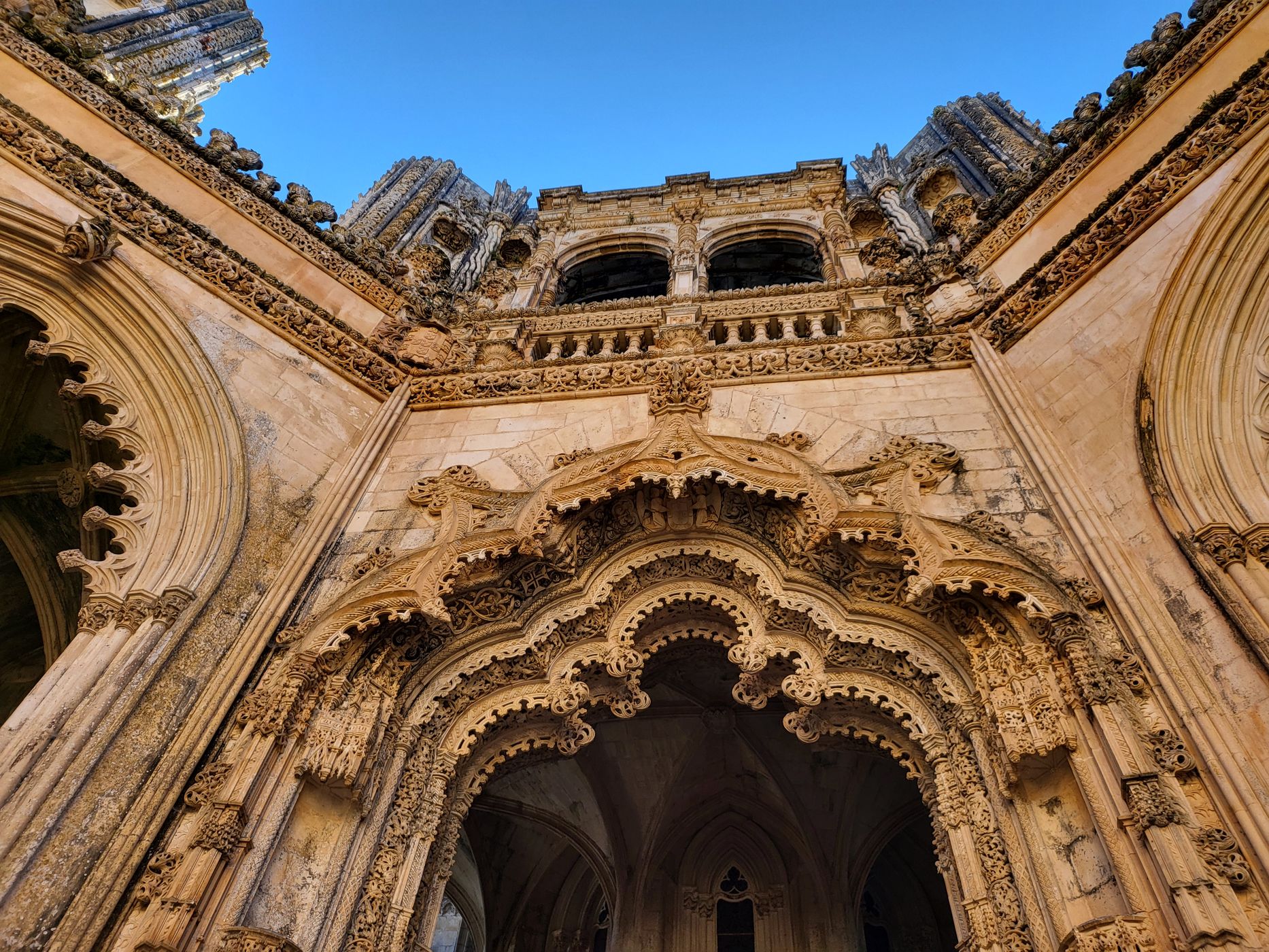 Batalha Monastery, Courtyard of the Unfinished Chapels, Portugal