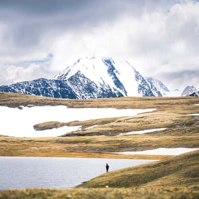 Mountain Lake, Altai Tavan Bogd National Park, Mongolia