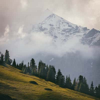 Mountain range, At Bashi Valley, Kyrgyz Republic