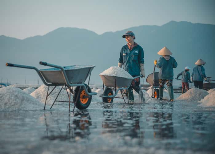 Ninh Hoa - Ninh Diem salt field