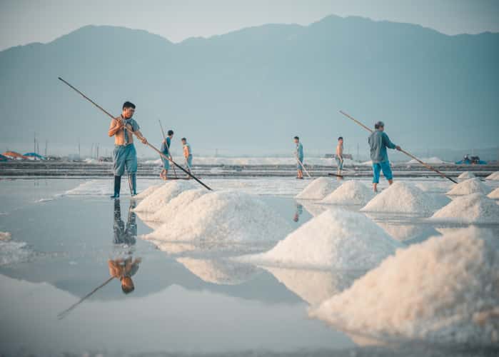 Ninh Hoa - Ninh Diem salt field