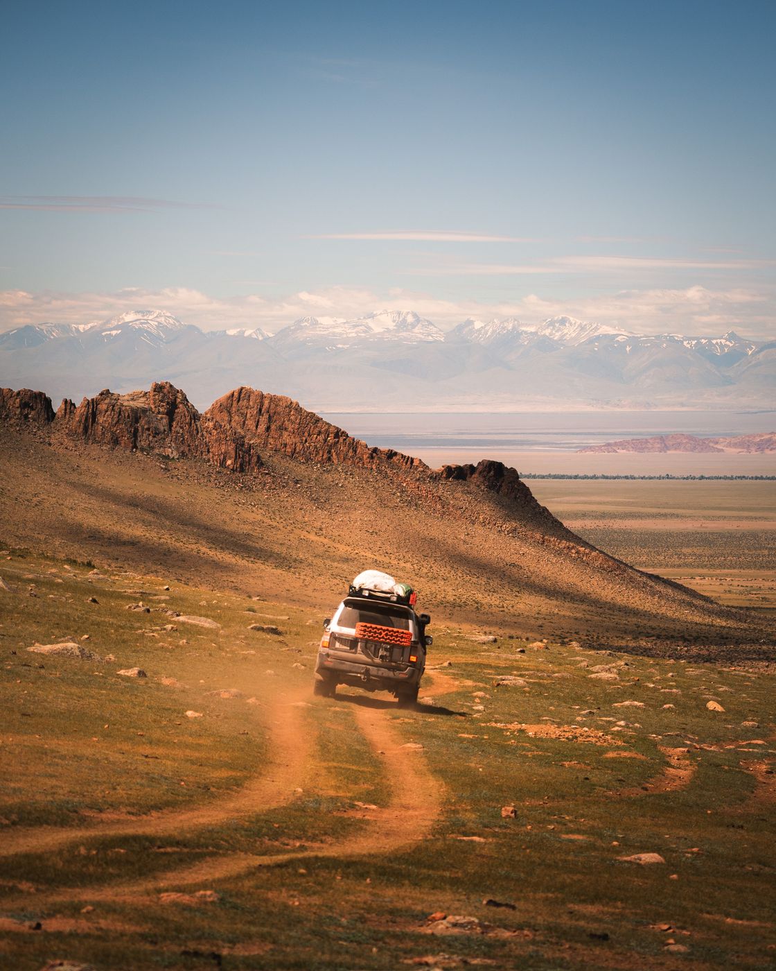 Off-Road to Kharkhiraa Mountains, Mongolia
