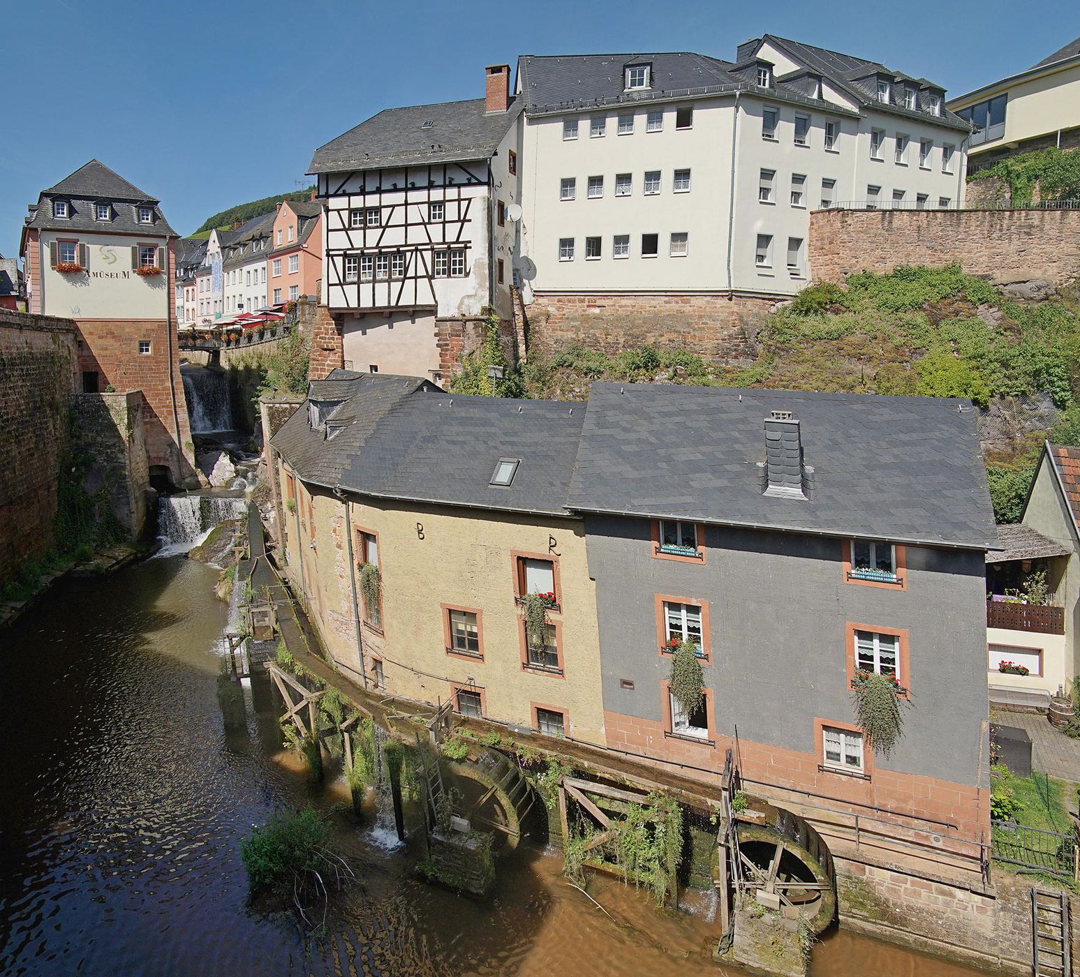 The Waterfall of Saarburg, Germany