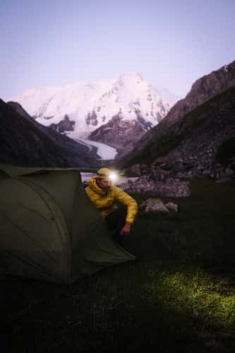Ontor Glacier near Karakol Peak