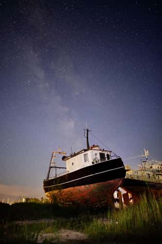Peenemünde rusty ships