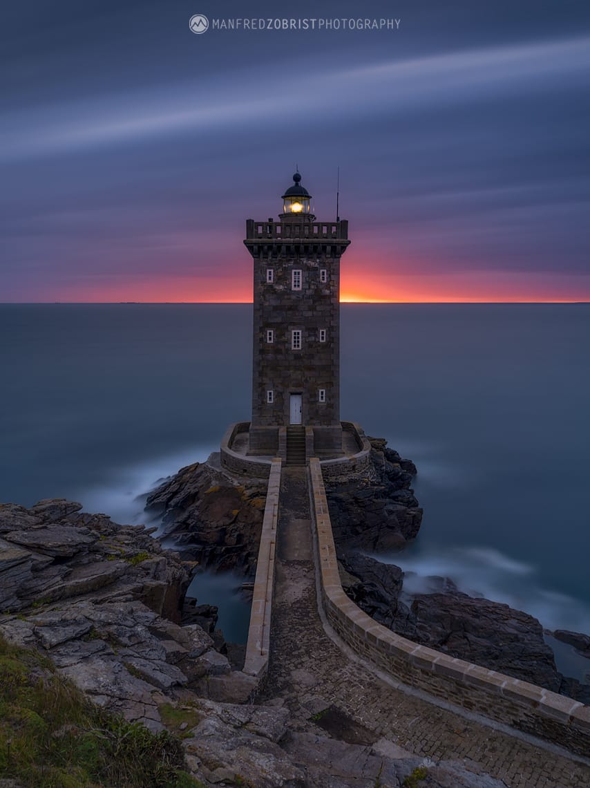 Phare de Kermorvan (lighthouse), France