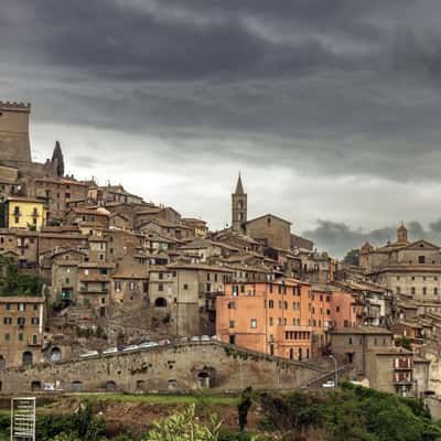 punto panoramico con vista sulla città, Italy