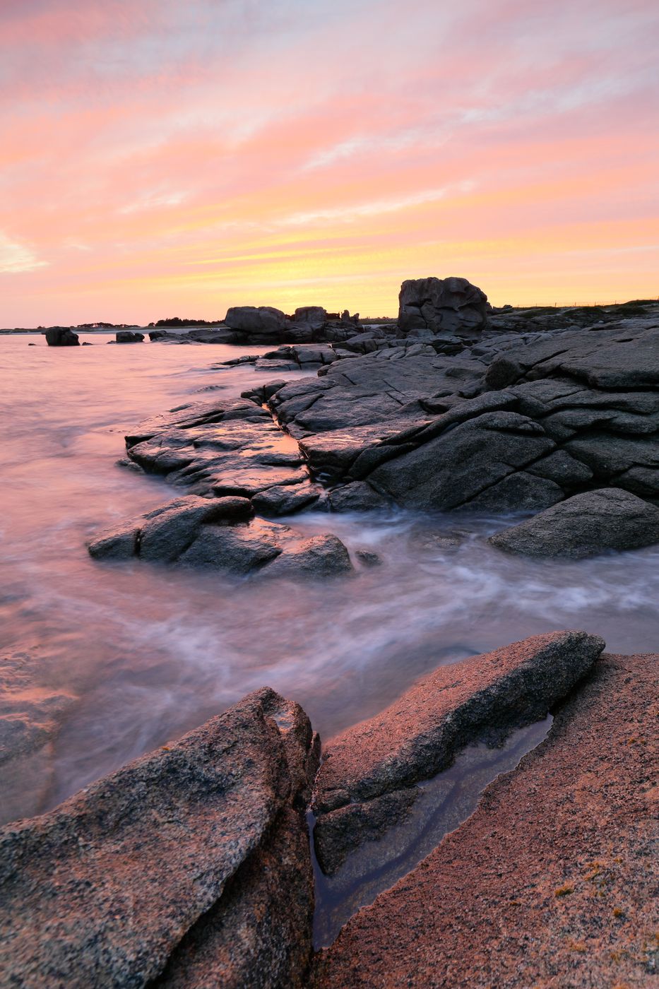 Rocks at Lesconil, France