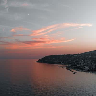 Sanremo ocean view, Italy