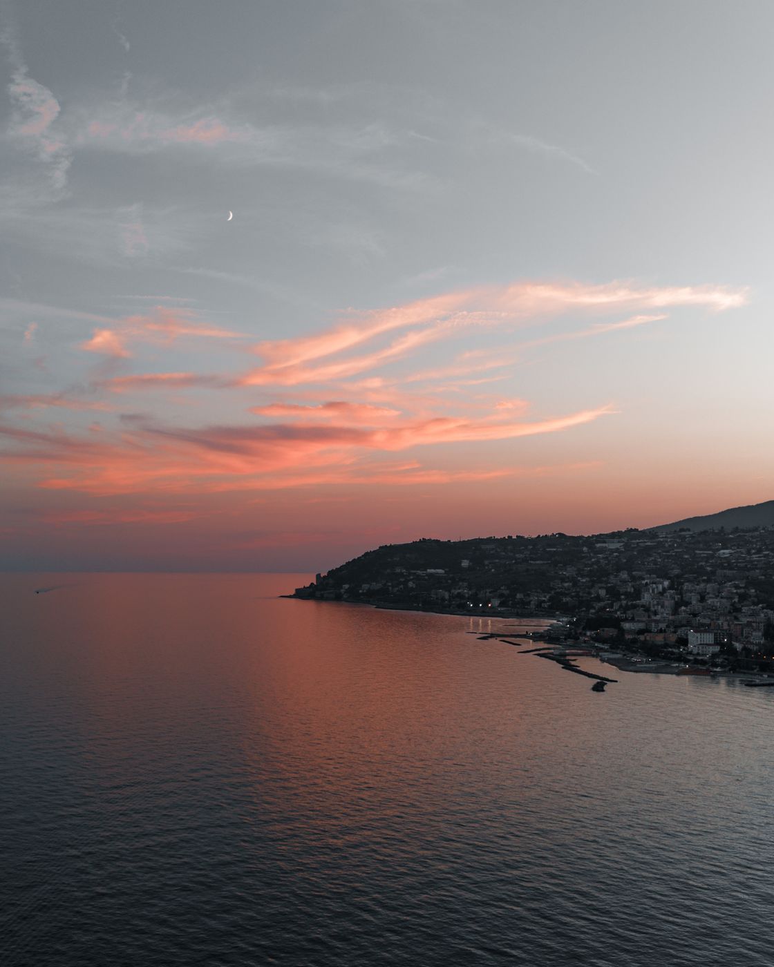 Sanremo ocean view, Italy