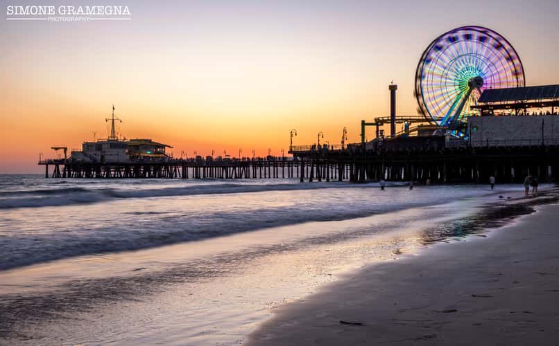 Santa Monica Pier, Los Angles, California