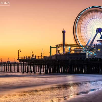 Santa Monica Pier, Los Angles, California, USA