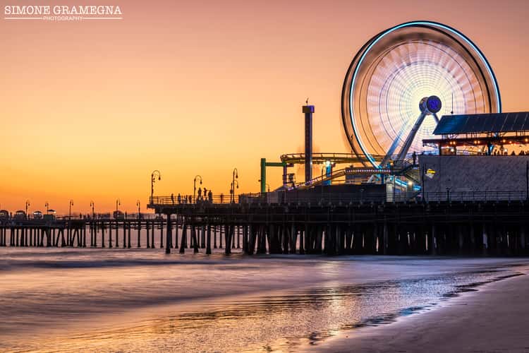 Santa Monica Pier, Los Angles, California