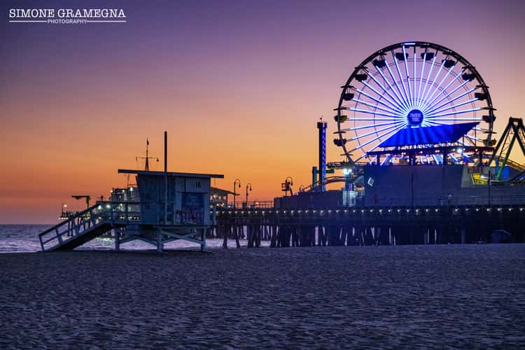 Santa Monica Pier, Los Angles, California