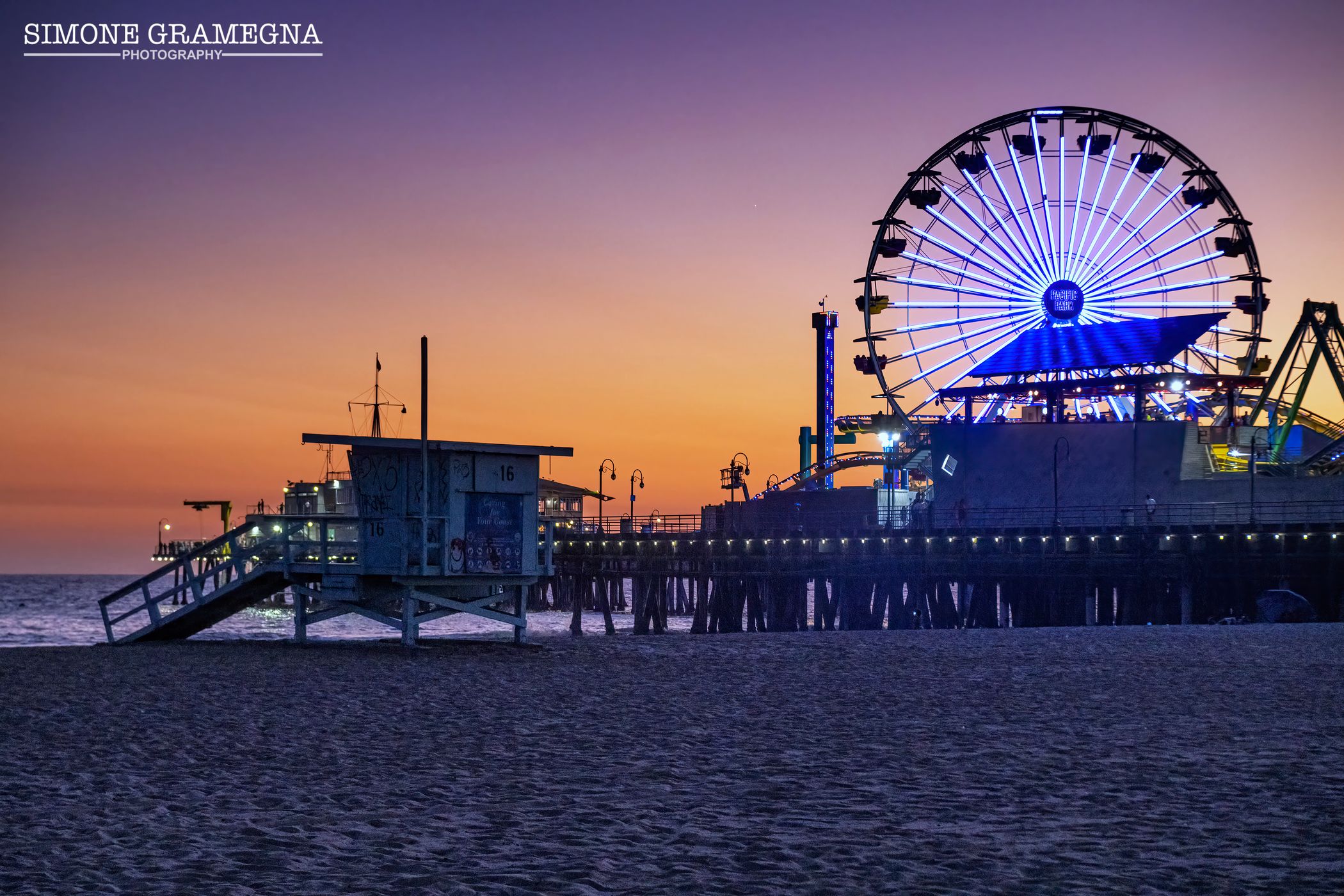 Santa Monica Pier, Los Angles, California, USA