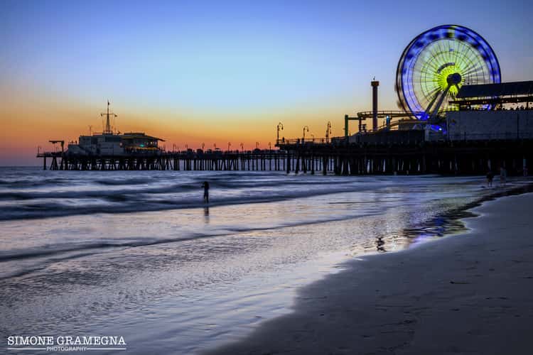 Santa Monica Pier, Los Angles, California