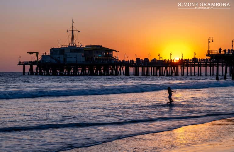 Santa Monica Pier, Los Angles, California