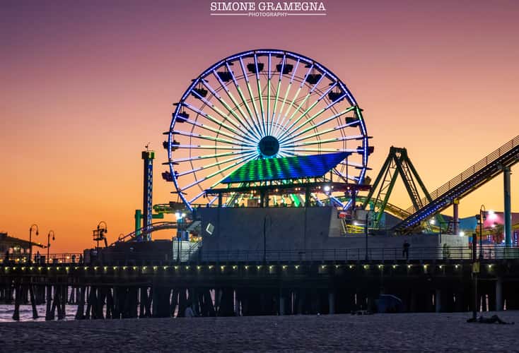 Santa Monica Pier, Los Angles, California