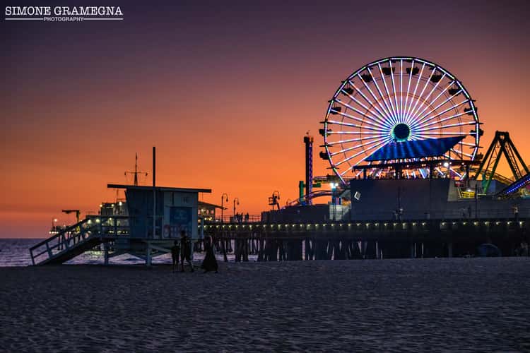 Santa Monica Pier, Los Angles, California