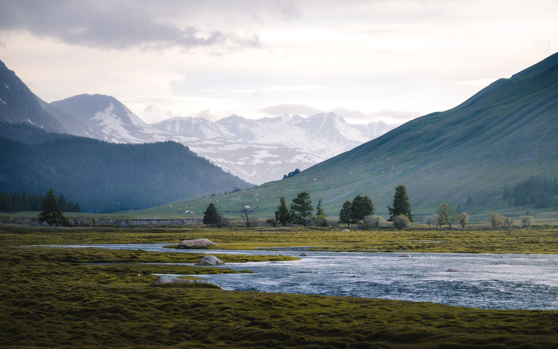 Small Switzerland River Valley, Khurgan Lake, Mongolia