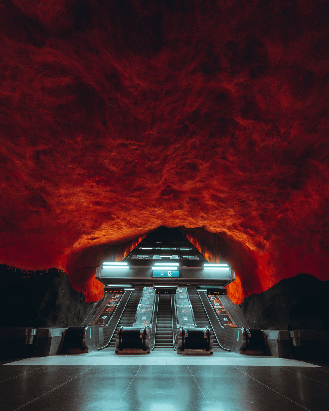 Solna Centrum (Metro), Stockholm, Sweden