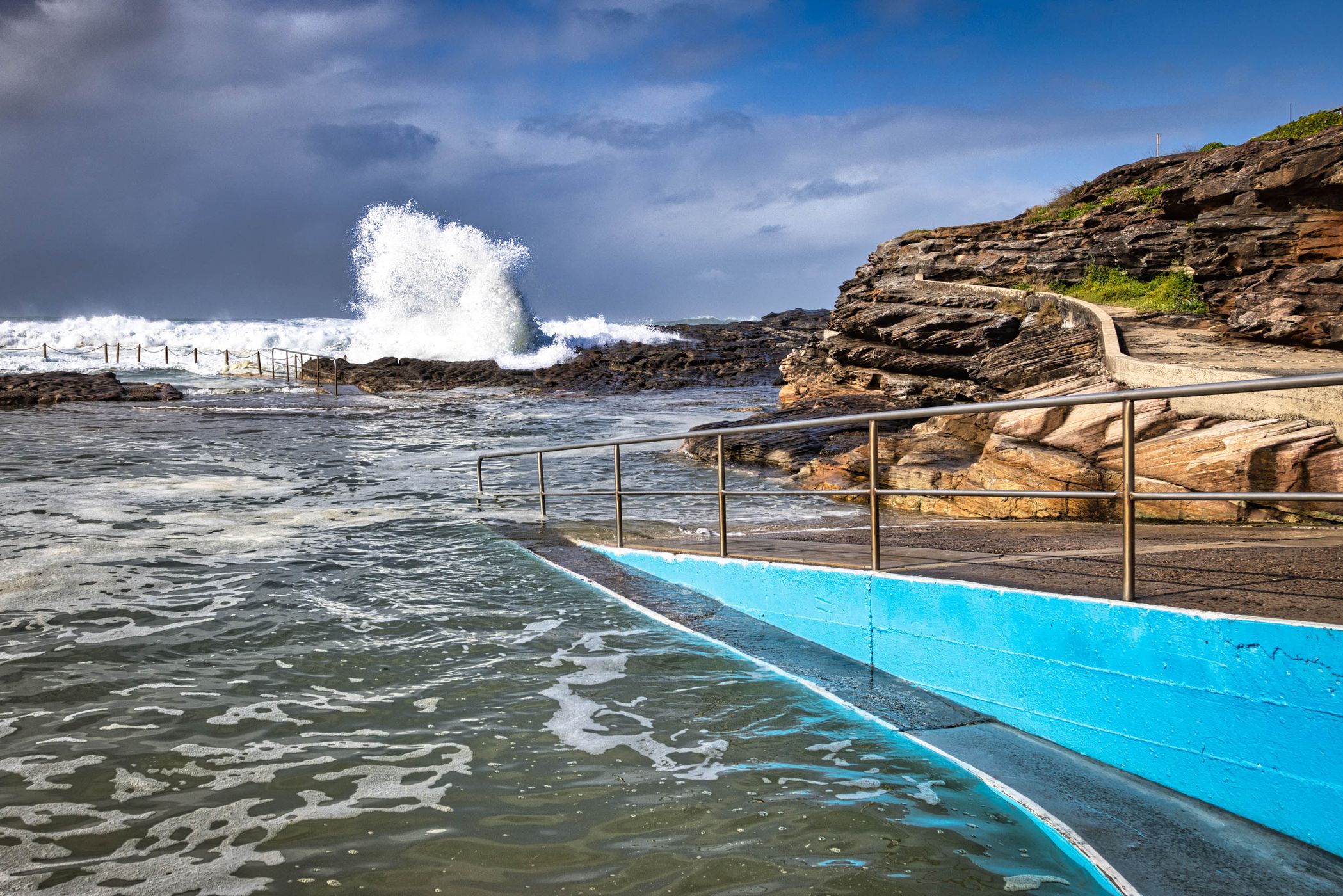 South Curl Curl Pool, Northern Beaches, Sydney, Australia