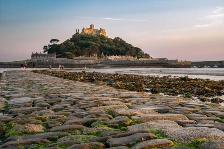 The Path to St Michael’s Mout, Cornwall