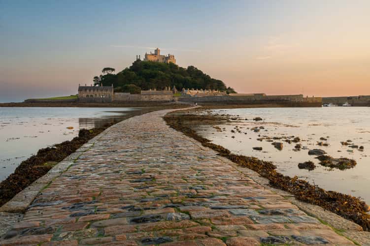 The Path to St Michael’s Mout, Cornwall