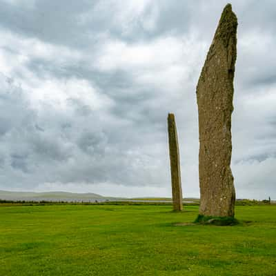 Standing Stones of Stenness, Orkney Islands, Scotland, UK, United Kingdom