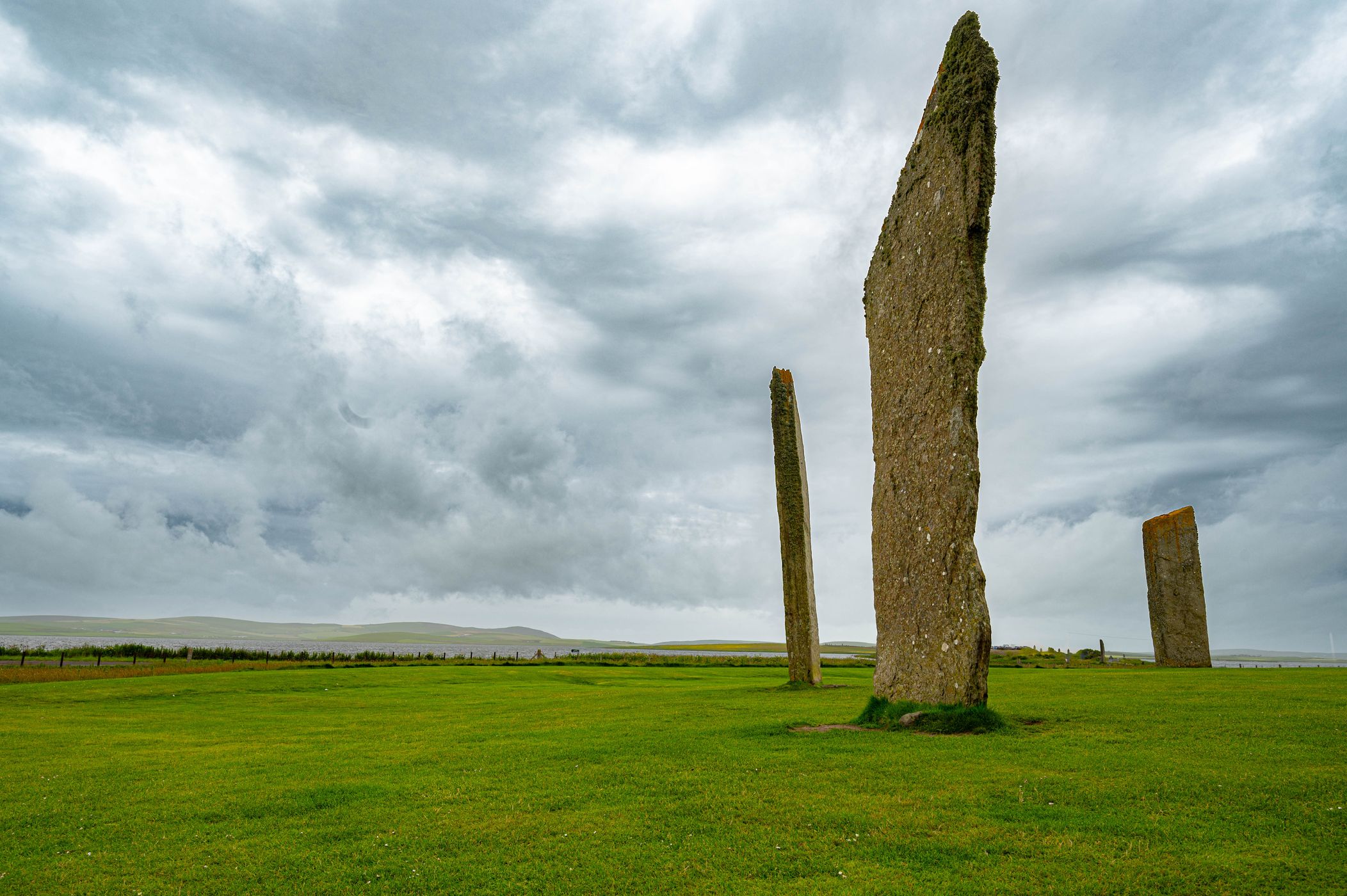 Standing Stones of Stenness, Orkney Islands, Scotland, UK, United Kingdom