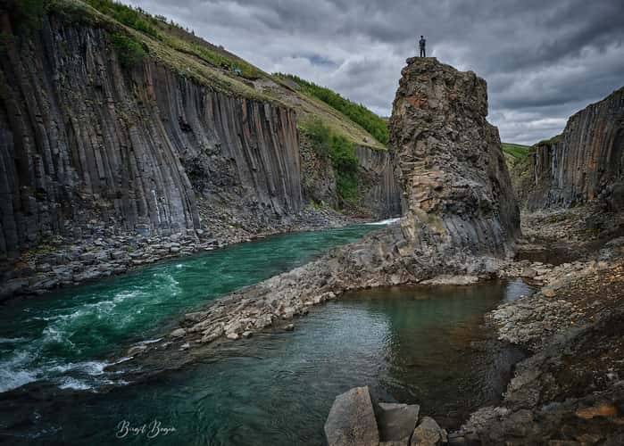 Studlagil Canyon