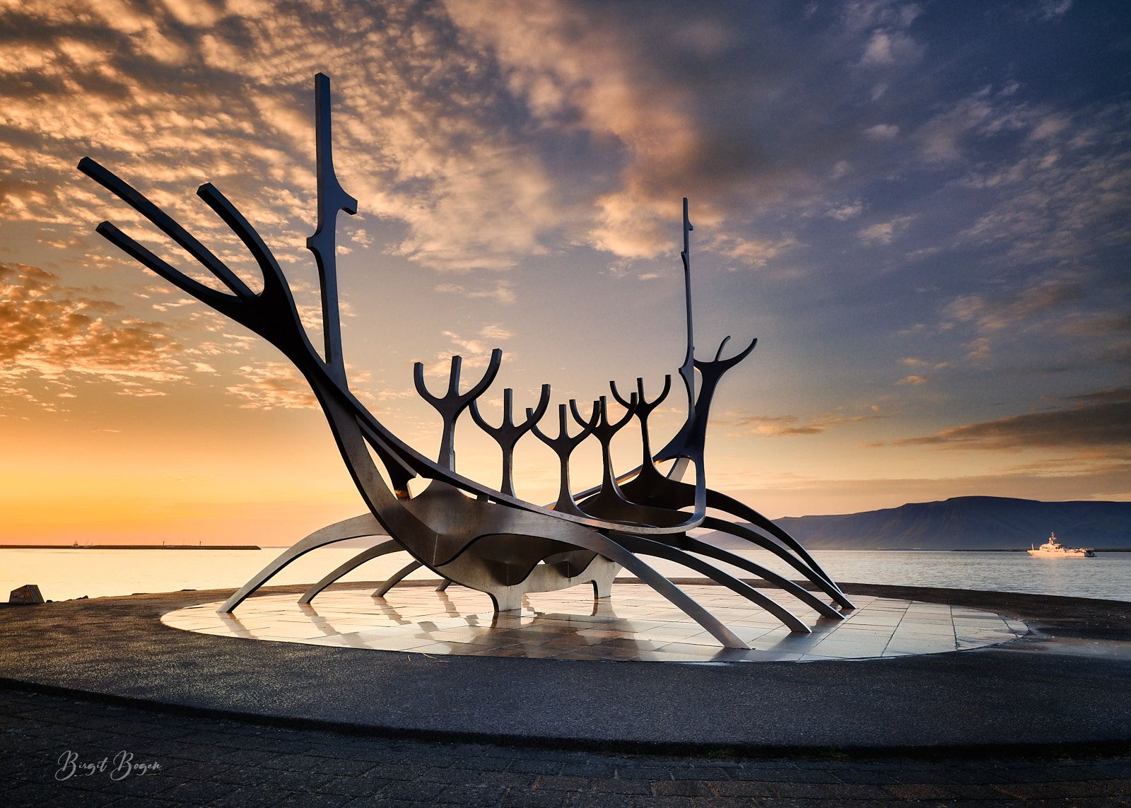 Viking monument, Reykjavik, Iceland