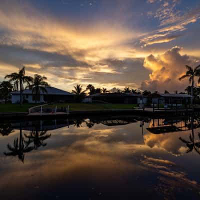 Sunset Cape Coral, USA