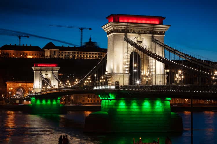 Szechenyi Chain Bridge Budapest