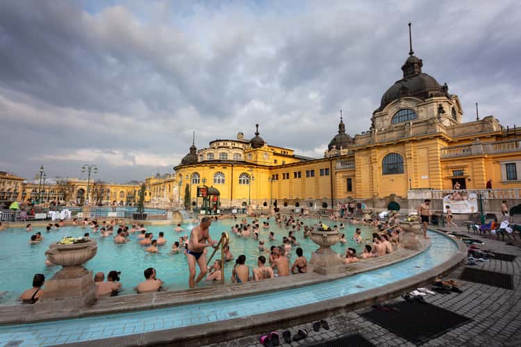 Szechenyi thermal bath, Budapest