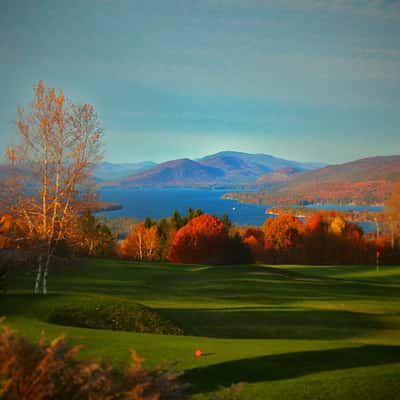 top of the world golf course, USA