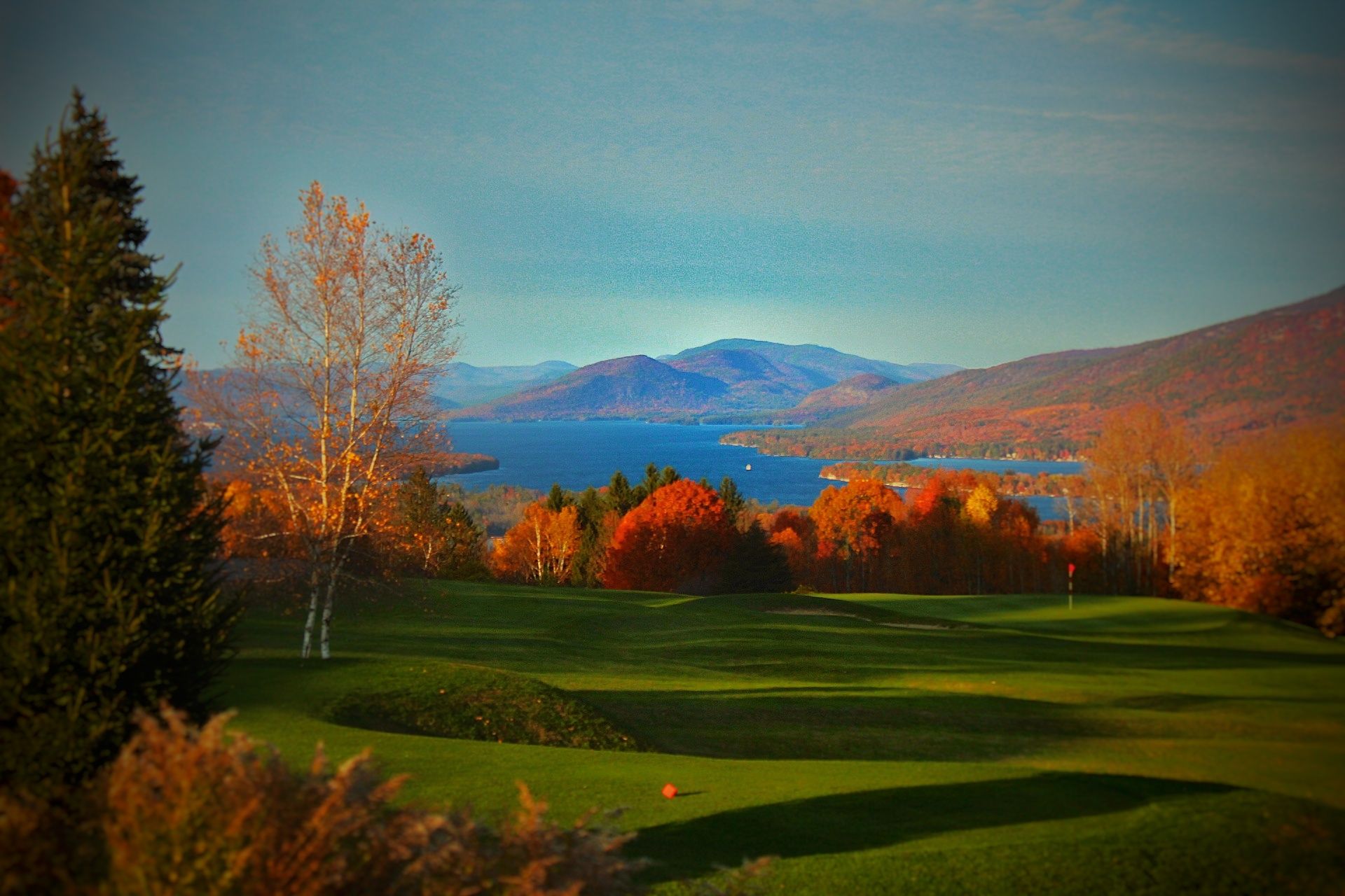 top of the world golf course, USA
