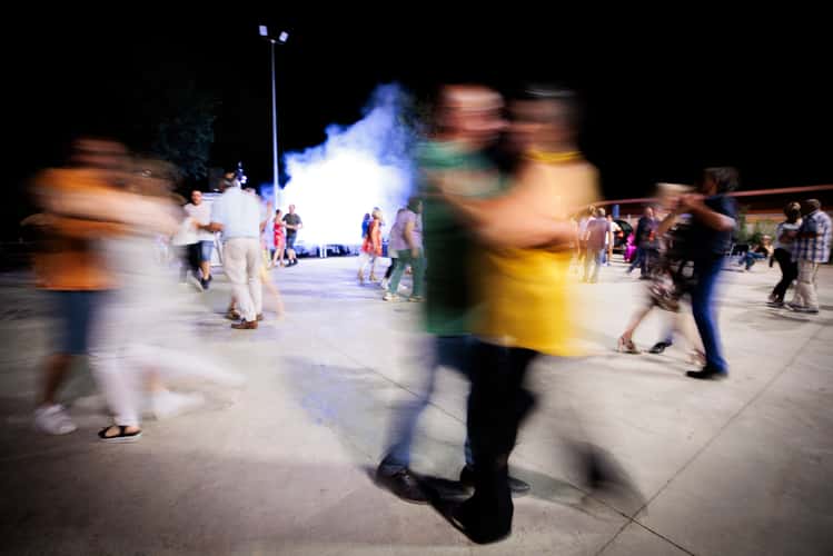 Traditional dance in Italy