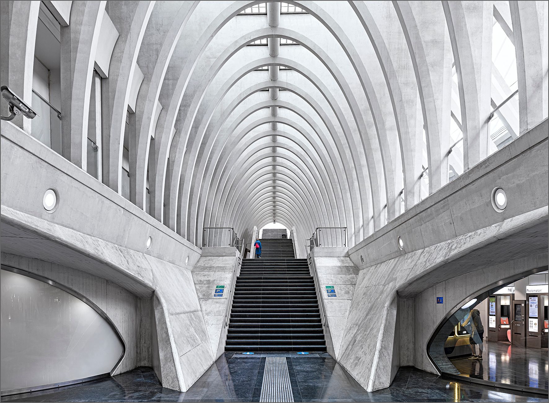Train Station Liège-Guillemins, Liège, Belgium