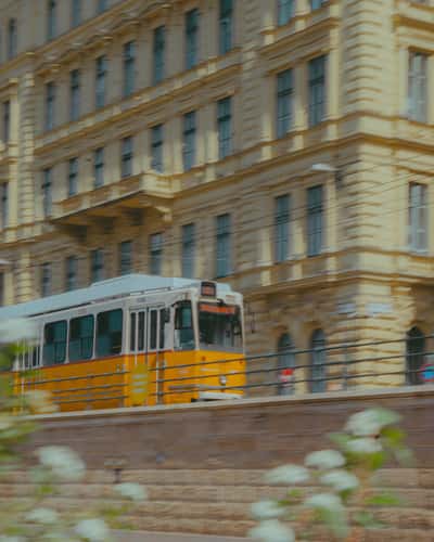 Tram in Budapest